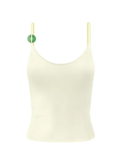 Daughters Of The Sun Swim Women's Yellow / Orange Ipanema Aventurine Yellow Spaghetti Straps Tank Top