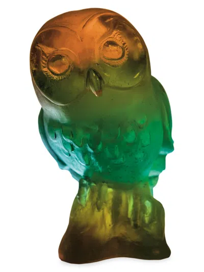 Daum Animals Edwige Owl Sculpture In Multi