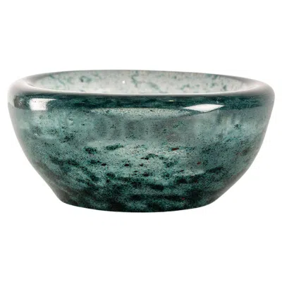 Pre-owned Daum Artistic Enameled Glass Bowl From , 1950s In Gray