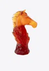 Daum Cavalcade Amber Chess Knight In Amber