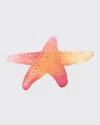 Daum Coral Sea Starfish, Amber/red In Amber