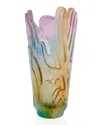 DAUM CRYSTAL ROCK II VASE