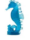 Daum Maya Small Blue Seahorse In 蓝色
