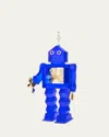 Daum Ot Robot Statue In Blue