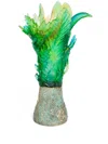 Daum Prestige Tropical Borneo Vase In Gold