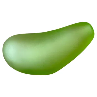 Pre-owned Daum Toute Petite �tranget� Cocoon Vase By Philippe Starck For , France, 1980s In Green