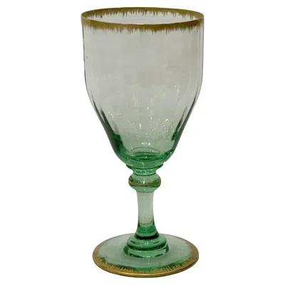 Pre-owned Daum Water Glass, Art Nouveau Period, Nancy Manufacture, Circa 1900 In Gray