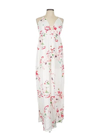 Pre-owned Davi & Dani Casual Dress In White