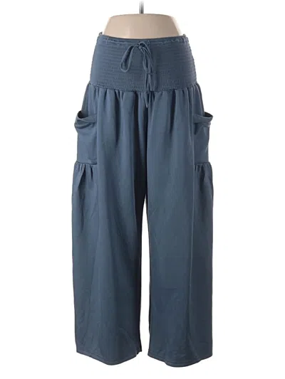 Pre-owned Davi & Dani Casual Pants In Blue