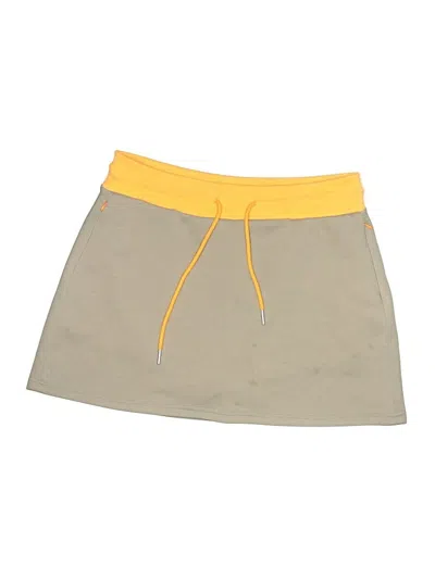 Pre-owned Davi & Dani Casual Skirt In Orange
