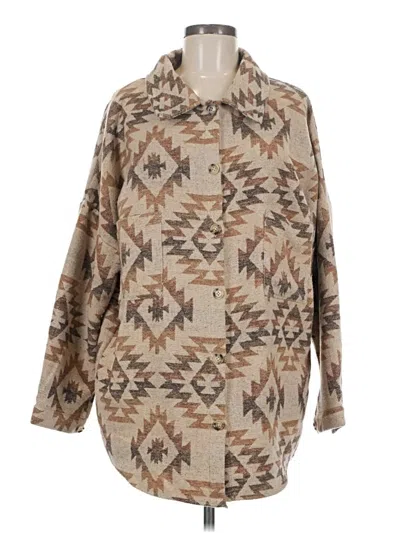 Pre-owned Davi & Dani Jacket In Brown