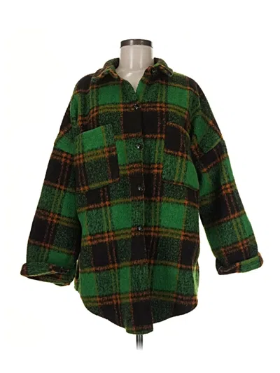 Pre-owned Davi & Dani Jacket In Green