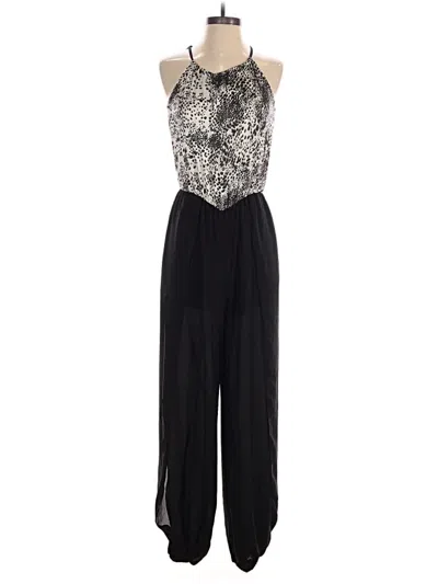 Davi & Dani Jumpsuit In Black