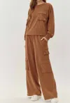 Davi & Dani Kendra Matching Separates In Coffee & Cream In Multi