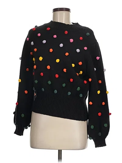 Pre-owned Davi & Dani Pullover Sweater In Black