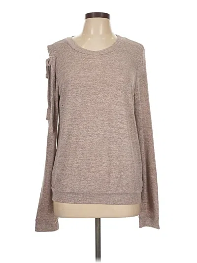 Pre-owned Davi & Dani Pullover Sweater In Brown