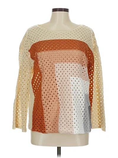 Pre-owned Davi & Dani Pullover Sweater In Brown