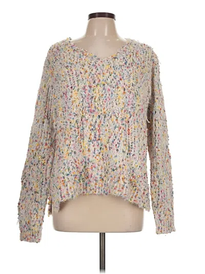 Pre-owned Davi & Dani Pullover Sweater In Gray