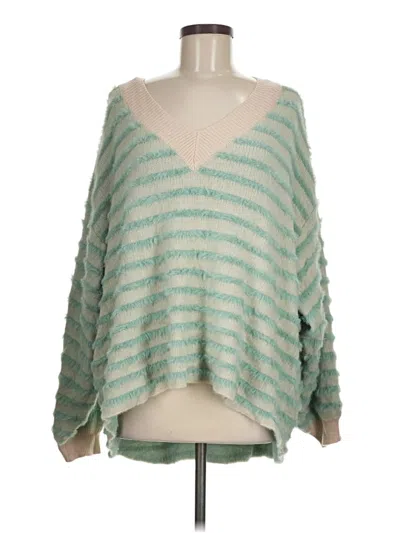 Pre-owned Davi & Dani Pullover Sweater In Green