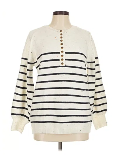 Pre-owned Davi & Dani Pullover Sweater In Ivory
