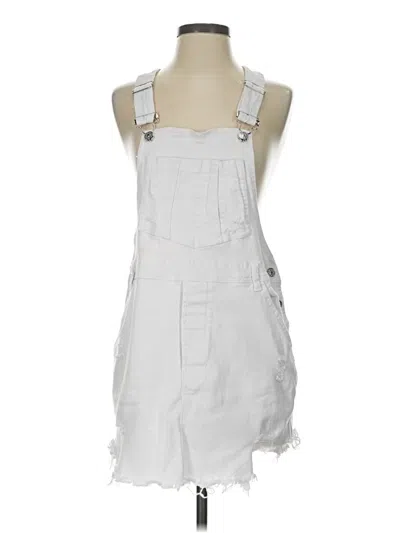 Pre-owned Davi & Dani Romper In White