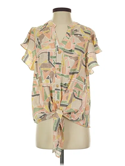 Davi & Dani Short Sleeve T-shirt In Brown