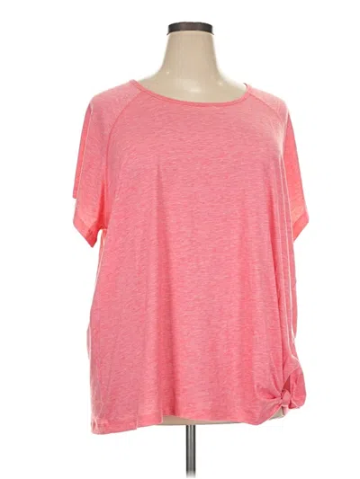 Pre-owned Davi & Dani Short Sleeve T-shirt In Pink