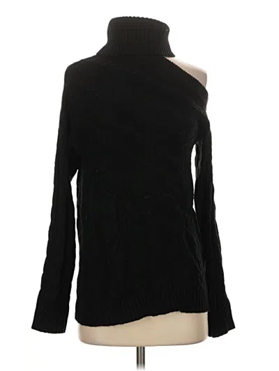 Pre-owned Davi & Dani Turtleneck Sweater In Black