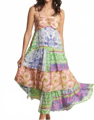 Davi & Dani Women's Made In Heaven Dress In Green In Multi