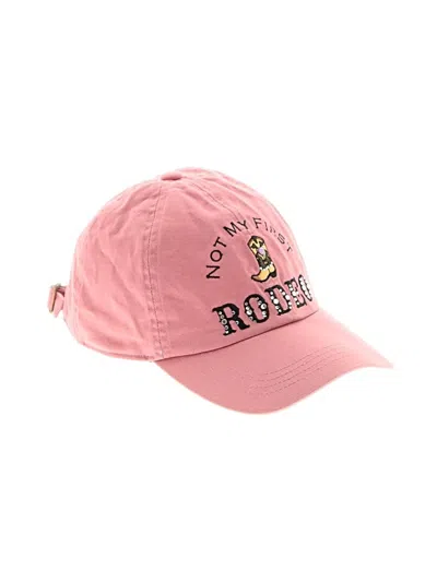 Pre-owned David & Young Baseball Cap In Pink
