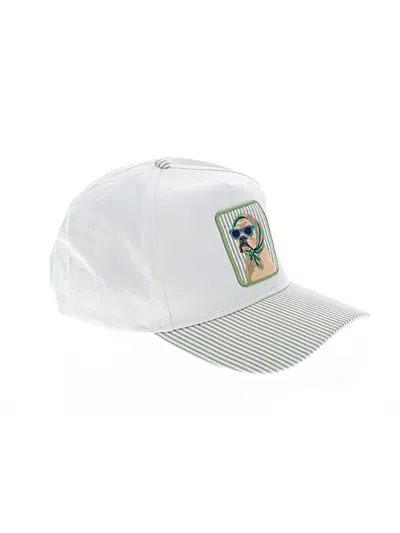 Pre-owned David & Young Baseball Cap In White