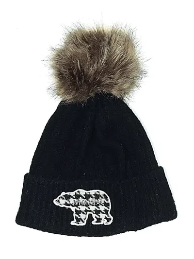 Pre-owned David & Young Beanie Hat In Black