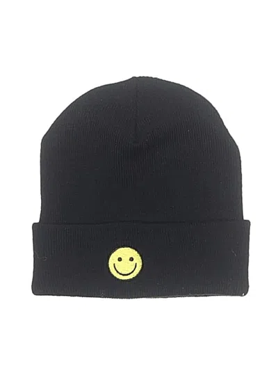 Pre-owned David & Young Beanie Hat In Black