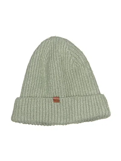 Pre-owned David & Young Beanie Hat In Green