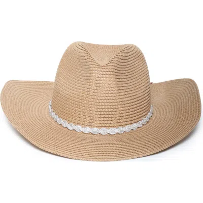 David & Young Bling Band Woven Cowboy Hat