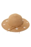 DAVID & YOUNG DAVID & YOUNG DAISY STRAW FLOPPY HAT