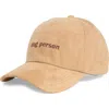 David & Young Dog Person Embroidered Baseball Cap In Sand