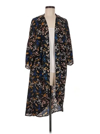 Pre-owned David & Young Kimono In Blue