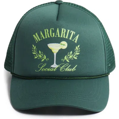 David & Young Margarita Social Club Trucker Hat In Green