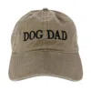 David & Young Men's Washed Cotton Dog Dad Baseball Cap In Green