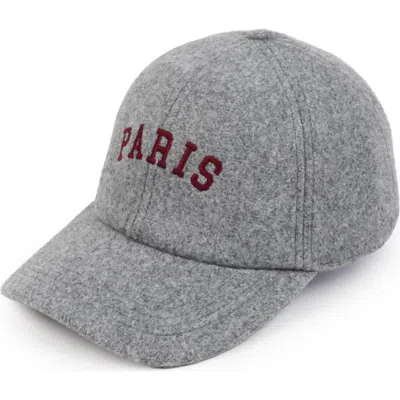 David & Young Paris Baseball Cap In Grey