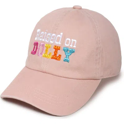 David & Young Raised On Dolly Baseball Cap In Pink