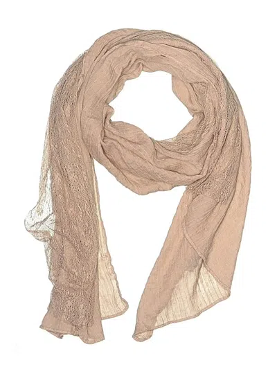 Pre-owned David & Young Scarf In Pink