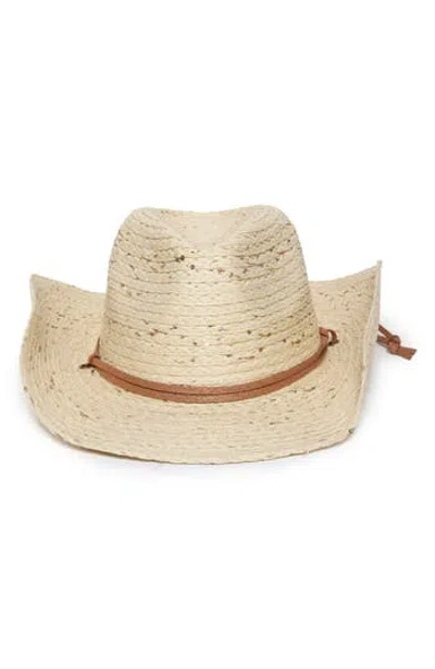 David & Young Sequin Woven Cowboy Hat