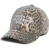 David & Young Sounds Like My Husband's Problem Snapback Cap In Leopard