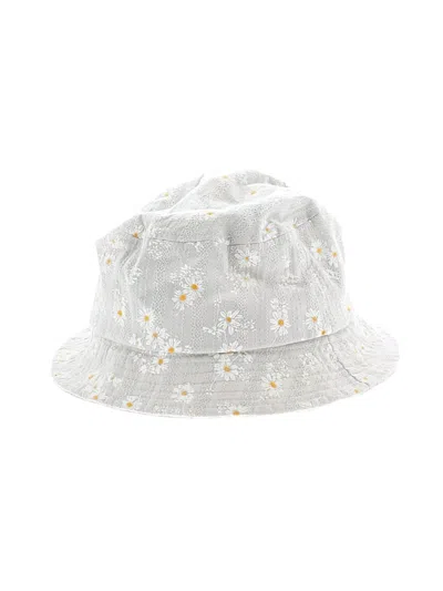 Pre-owned David & Young Sun Hat In Gray