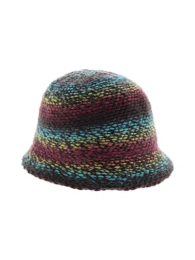 Pre-owned David & Young Sun Hat In Teal