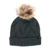 David & Young Women's Satin Lined Beanie Cuff Cap