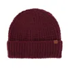 David & Young Women's Waffle Knit Winter Beanie With Cuff In Pink