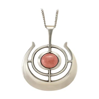 Pre-owned David Andersen Ship Of Good Fortune Pendant By Bjørn Sigurd Østern For David-andersen, Norway In Silver